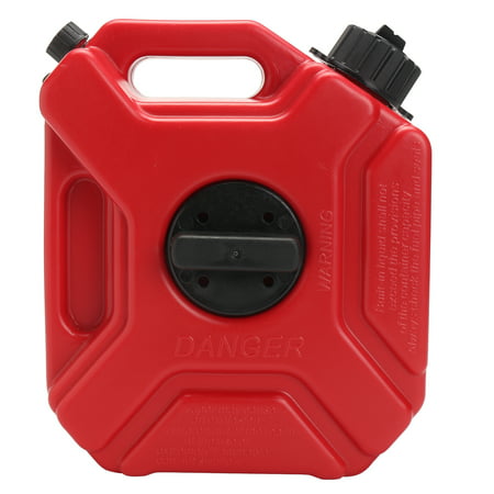 3L Plastic Jerry Cans Gas Container Diesel Fuel Tank Car Motorcycle w/Lock Dossy 